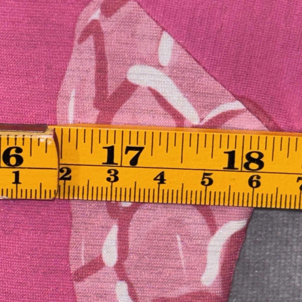 Simply Southern Pink Pineapple Tropical Tassel Hem Dress Bell Sleeve Small - Picture 6 of 8